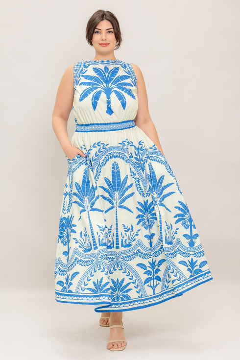 ocean-petals-woven-midi-dress Flying Tomato-Sophia's Style-13